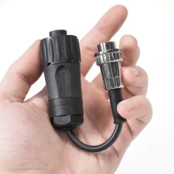 ADAPTATEUR FICHE FEMELLE AMPHENOL - 7 PLOTS / FICHE MALE DIN