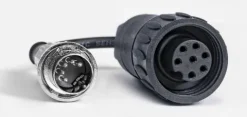 ADAPTATEUR FICHE FEMELLE AMPHENOL - 7 PLOTS / FICHE MALE DIN
