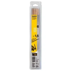 Baguettes métal d'apport TIG - ACIER - Ø 1,6 - (Blister de 60 pièces)