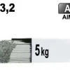 Baguettes métal d'apport TIG - ALU AlMg5 - Ø 3,2 - Etui de 5kg