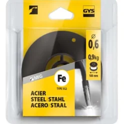 Bobine de fil MIG-MAG D 100 mm - ACIER - D 0,6 - 0,9kg