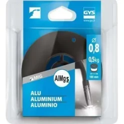 Bobine de fil plein D 100 mm - ALU (AlMg5) - D 0,8 - 0,5kg