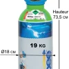 Bouteille ARGON - ALBEE WELD AR - 2,3 m3 AIR LIQUIDE - Détendeur intégré - B02