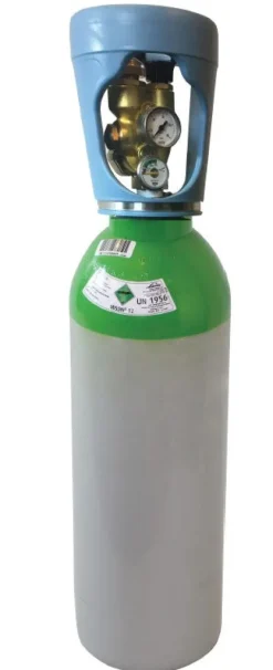 Bouteille ARGON +CO2 MISON12 NEMO DUES MOBIL 3,2m3 - 300 Bars LINDE - Détendeur intégré -