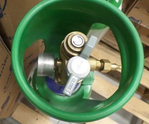 Bouteille ARGON 4.5 DUES MOBIL NEMO 2,3 m3 LINDE - Détendeur intégré -
