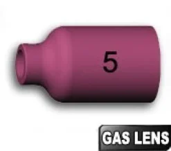 2 Buses N° 5 - Ø8 GAS LENS pour torches TIG SR17 / SR26 / SR18