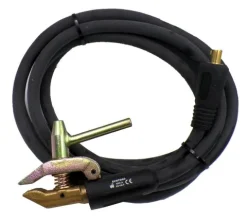 Câble pince de masse 600 A : monté, 4m, câble Ø 70mm², pince de masse TYREX, connecteur 35/50