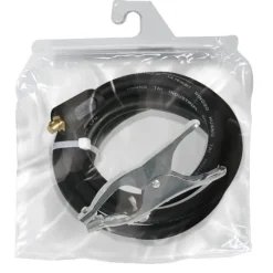 Câble pince de masse 250 A : monté, 4m, câble Ø 25mm², pince de masse , connecteur 35/50 - GYS -