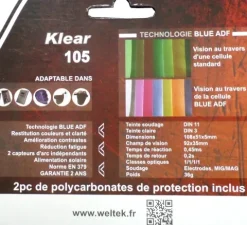 Cellule automatique Klear 105 - 105x50mm - Teinte 11 - WELTEK