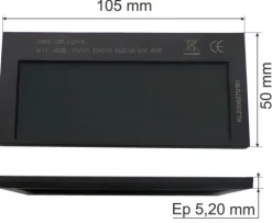 Cellule automatique Klear 105 - 105x50mm - Teinte 11 - WELTEK