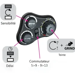 Cellule automatique pour masque LCD ERGOTECH+ 5-9 / 9/13 - True Color - GYS