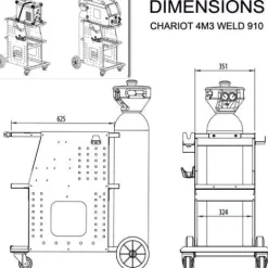 CHARIOT DE TRANSPORT WELD 910
