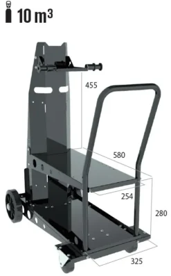 CHARIOT TIG 10M - GYS