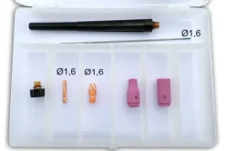 Coffret TIG pour torche SR9 DC, SR20 DC