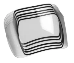 5 Écrans de garde - Extérieur 100 X 270 mm pour masque OPTREL E684 - Crystal 2.0 - SphereX
