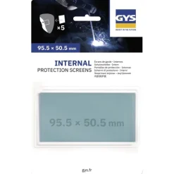 5 Écrans de garde - Intérieur 95,5, x 50,5 mm pour masque TECHNO 9-13