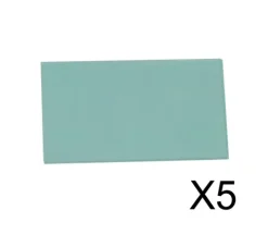 5 Écrans de garde - Intérieur 107 X 55 mm pour masque OPTREL P550 / E684