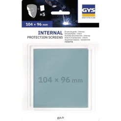 5 Écrans de garde - Intérieur 104 x 96 mm pour masque LCD SPACEWIEW 5-9 / 9-13