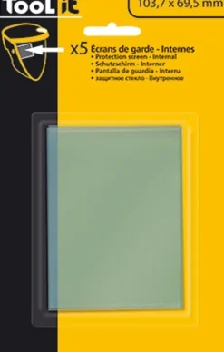 5 Écrans de garde - Intérieur 103,7 x 69,5 mm pour masque ERGOTECH- ZEUS