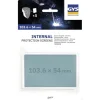 5 Écrans de garde - Intérieur 103,6 x 54 mm pour masque LCD MASTER 11 / HERMES 9-13G / EXPERT 9-13