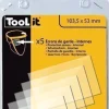 5 Écrans de garde - Intérieur 103,5 x 53 mm pour masque LCD MASTER 9-13G