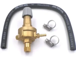 Détendeur pour bouteilles jetable 60L - valve - GYS