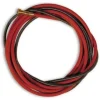 Gaine Rouge Acier 5 m, Ø 1/1,2