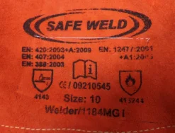 Gants cuir souple spécial MIG/MAG -TIG - TELWIN