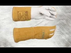 Gants de soudage renforcés en croute de cuir bovin (T9,5)