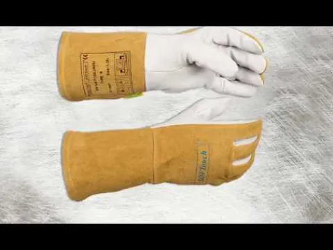 Gants de soudage renforcés en croute de cuir bovin (T9,5)
