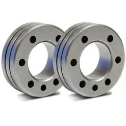 LOT DE 2 GALETS ACIER Ø1/1.2 - MAGYS - NEOPULSE -WSS4L - WS4L - WS4R