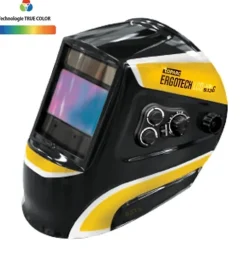 Masque de soudeur LCD ERGOTECH+ 5-9 / 9-13 G TRUE COLOR - BLACK - GYS