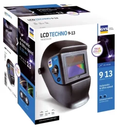 Masque de soudeur LCD TECHNO 9-13 -TRUE COLOR - GYS