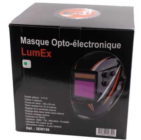 MASQUE DE SOUDEUR LUMEX LCD 5-9 / 9-13 - EASYWELD