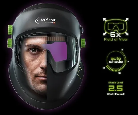 Masque de soudeur OPTREL PANORAMAXX CLT 4-12 - BLACK