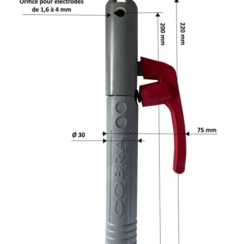 Porte électrodes à pince 300 Amp - COBRA