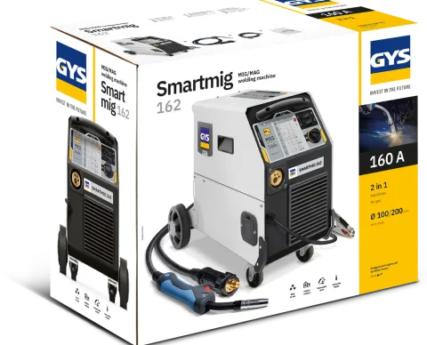 Poste de soudure MIG SMARTMIG 162 - 160A - 230V - 2 EN1 - GYS
