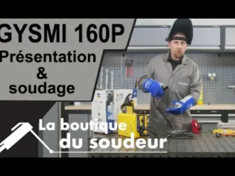 Poste à souder GYSMI 160P - Livré avec masque réglable LCD TECHNO 9/13 - TRUE COLOR - GYS