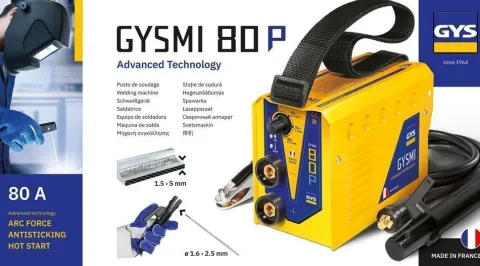 Poste à souder GYSMI 80P - Livré en boite carton - GYS