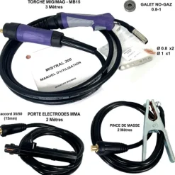 Poste à souder MIG/MAG - EASYLINE MISTRAL 200 - EASYWELD - "NEW 2026"