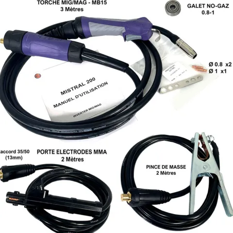 Poste à souder MIG/MAG - EASYLINE MISTRAL 200 - EASYWELD - "NEW 2026"