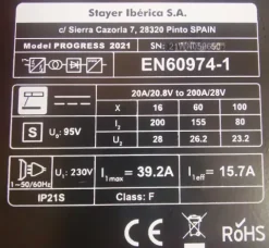 Poste à souder PROGRESS 2021 KIT - Livré en malette- STAYER