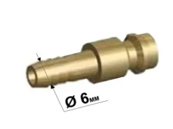 Raccord de gaz male pour RACCORD RAPIDE