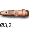 3 Supports pince et buse Ø3,2 pour torches TIG SR17/SR17V/SR26/SR18