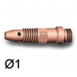 3 Supports pince et buse Ø1 pour torches TIG SR17/SR17V/SR26