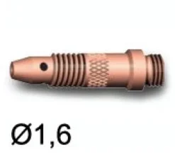 3 Supports pince et buse Ø1,6 pour torches TIG SR17/SR17V/SR26
