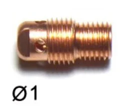3 Supports pince et buse Ø1 pour torches TIG SR9/SRL20/SR20HD