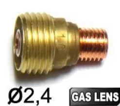 2 Supports pince Ø2,4 GAS LENS pour torches TIG SR9/SRL20/SR20HD
