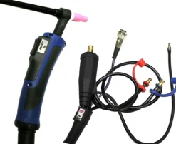 Torche TIG double bouton SR20DB - 4 m (connexion 35/50 - DIN) - ARRÊT PRODUIT -