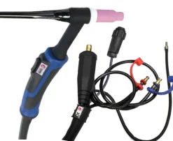 Torche TIG SR18 à double commande - 4M - connecteur 35/50 (AMPHENOL)